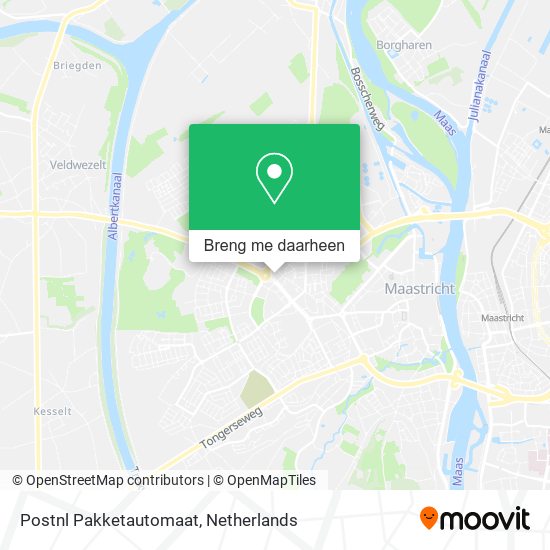 Postnl Pakketautomaat kaart