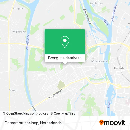 Primerabrusselsep kaart