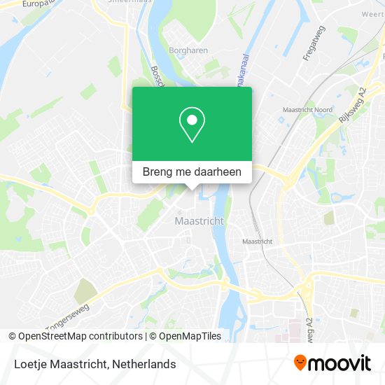 Loetje Maastricht kaart