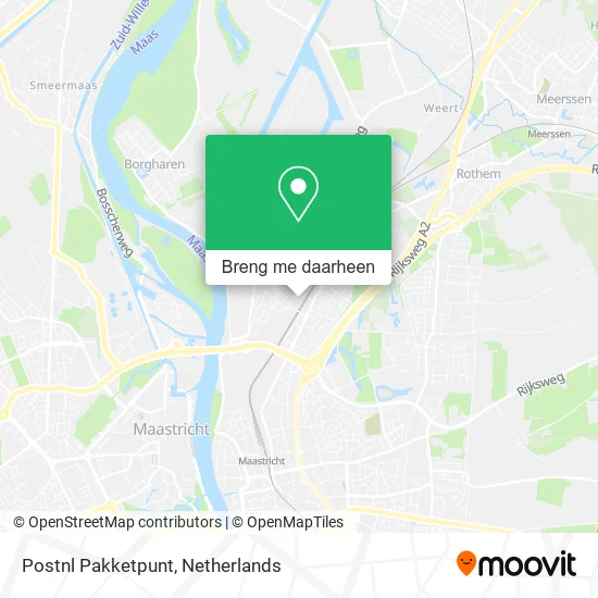 Postnl Pakketpunt kaart