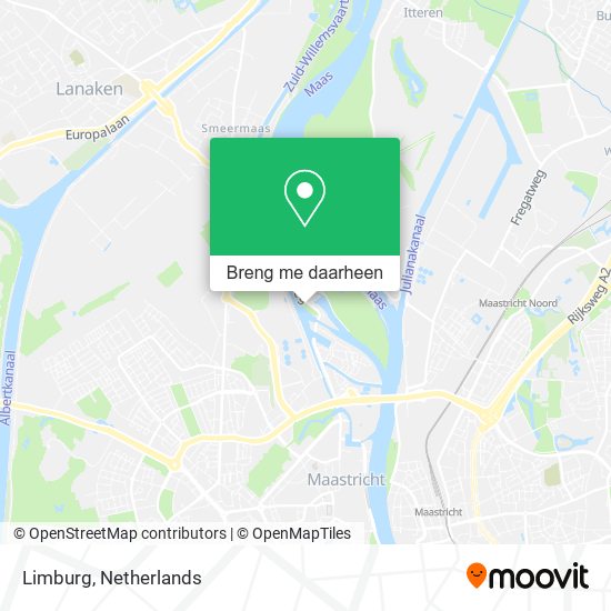 Limburg kaart