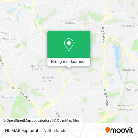 NL MAB Exploitatie kaart