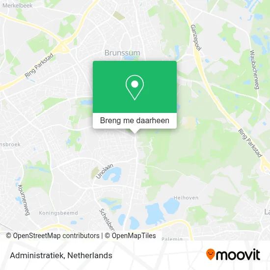 Administratiek kaart