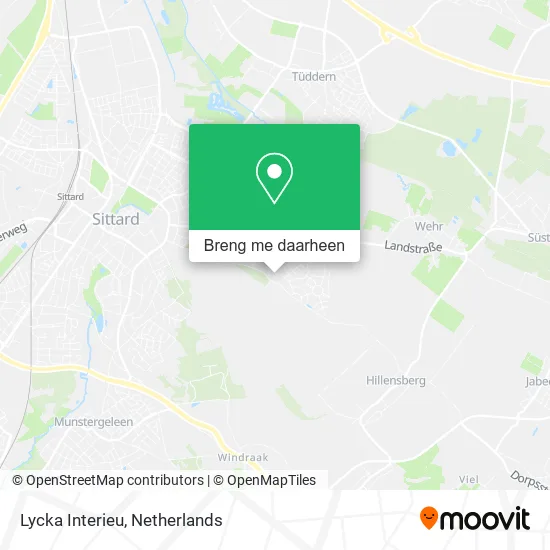 Lycka Interieu kaart