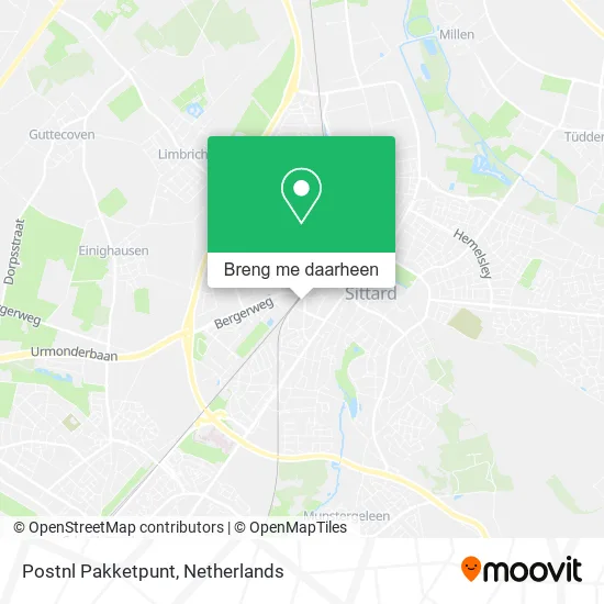 Postnl Pakketpunt kaart