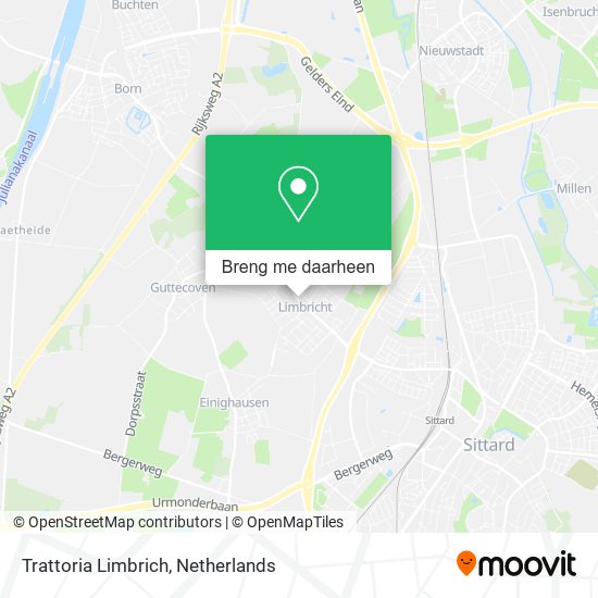 Trattoria Limbrich kaart