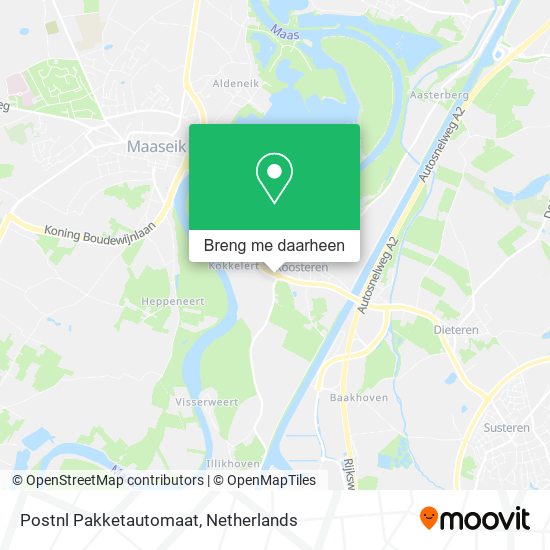 Postnl Pakketautomaat kaart