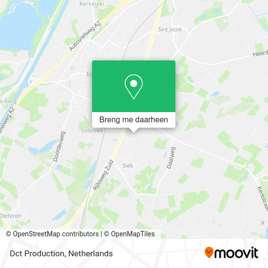 Dct Production kaart