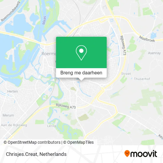 Chrisjes.Creat kaart