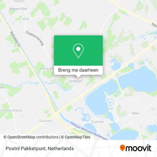 Postnl Pakketpunt kaart