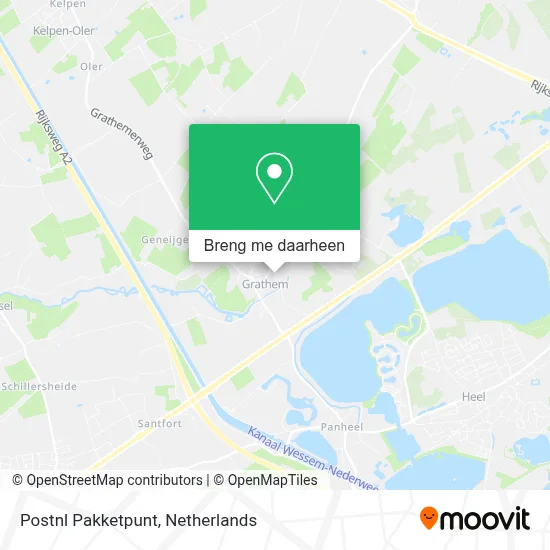 Postnl Pakketpunt kaart