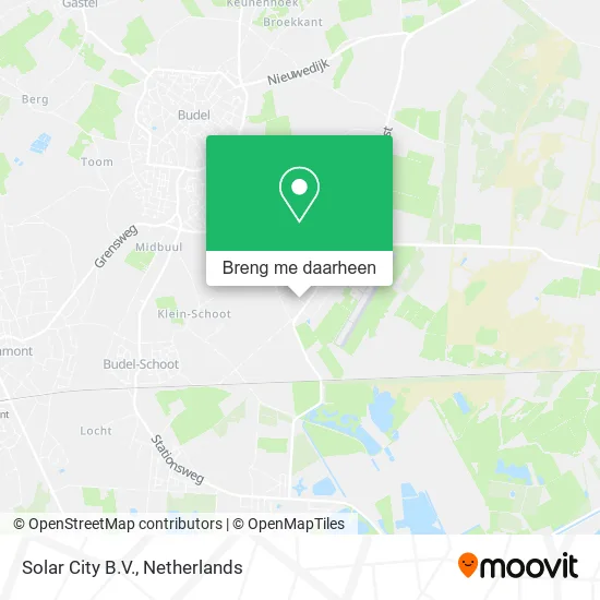 Solar City B.V. kaart