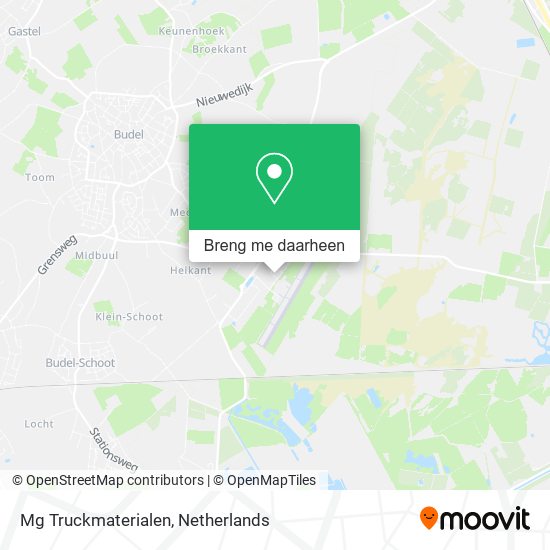 Mg Truckmaterialen kaart