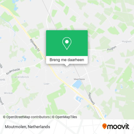 Moutmolen kaart