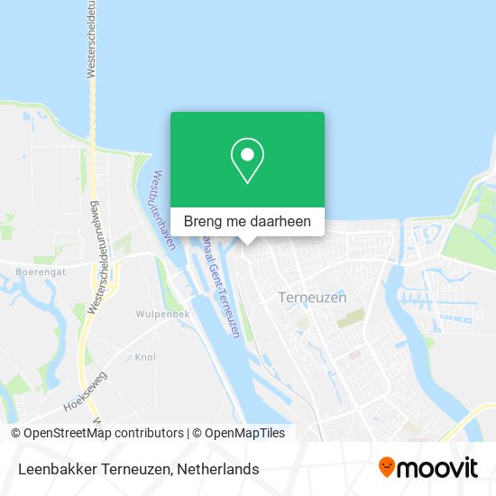 Leenbakker Terneuzen kaart