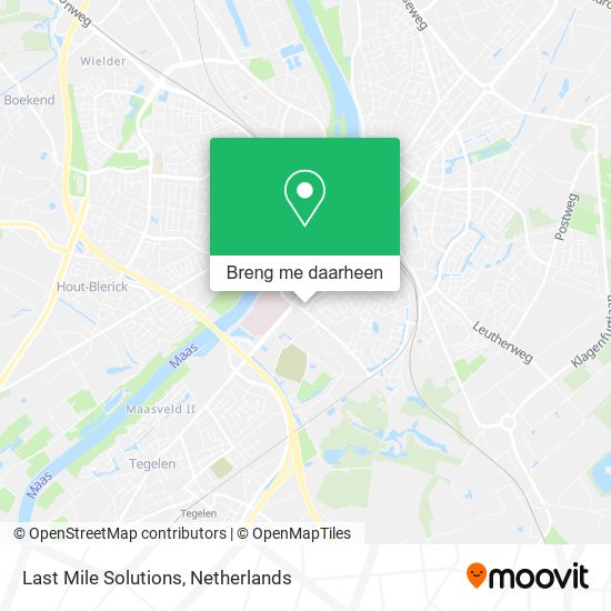 Last Mile Solutions kaart