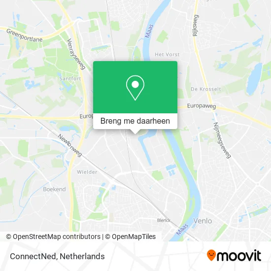 ConnectNed kaart
