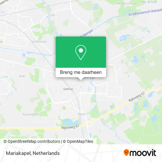 Mariakapel kaart