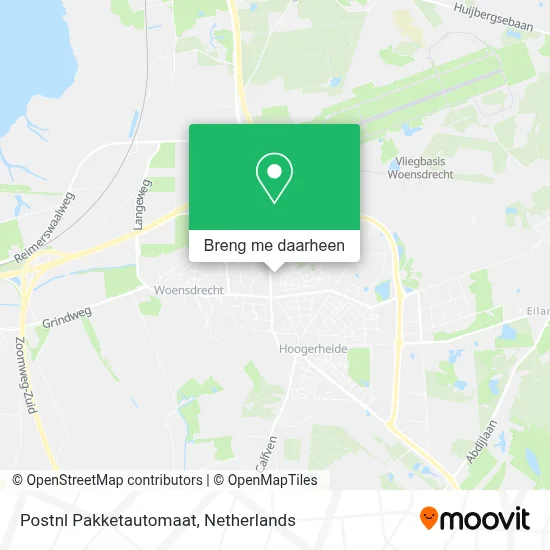 Postnl Pakketautomaat kaart