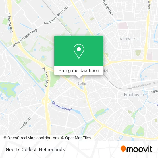 Geerts Collect kaart