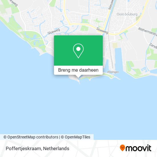 Poffertjeskraam kaart