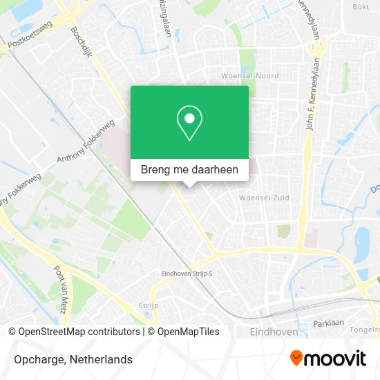 Opcharge kaart