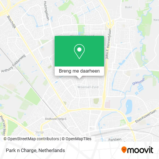 Park n Charge kaart