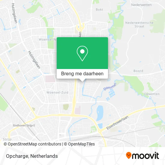 Opcharge kaart