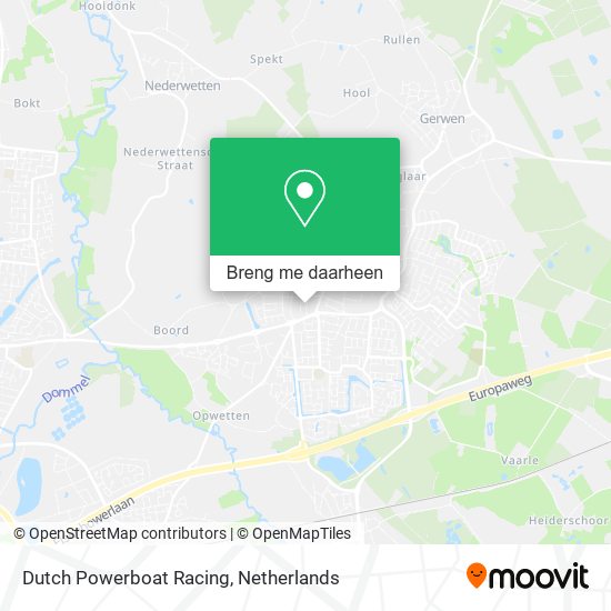 Dutch Powerboat Racing kaart