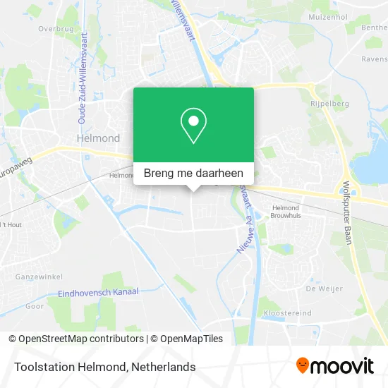 Toolstation Helmond kaart