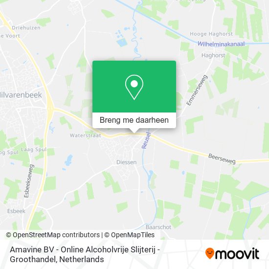 Amavine BV - Online Alcoholvrije Slijterij - Groothandel kaart