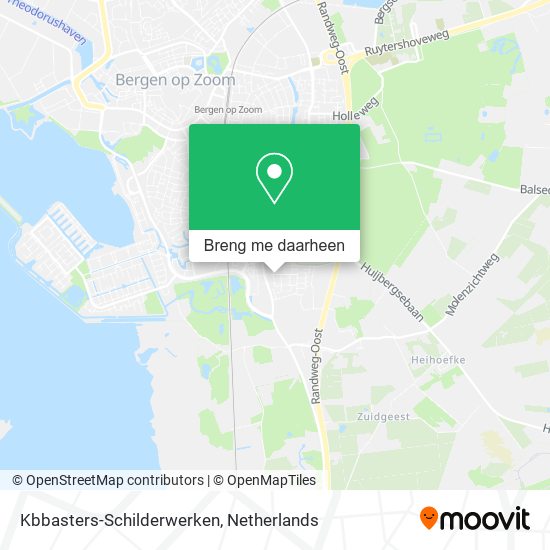 Kbbasters-Schilderwerken kaart