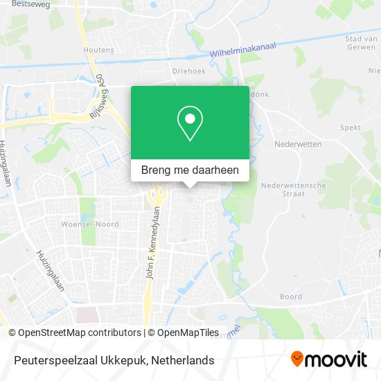 Peuterspeelzaal Ukkepuk kaart