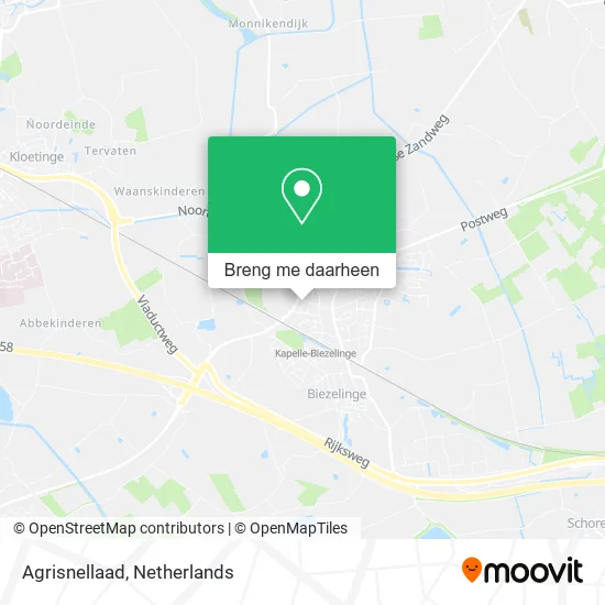 Agrisnellaad kaart