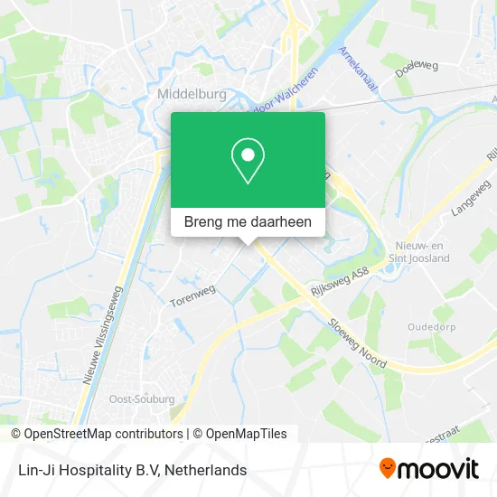 Lin-Ji Hospitality B.V kaart