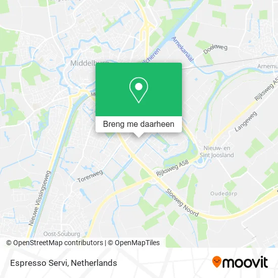 Espresso Servi kaart