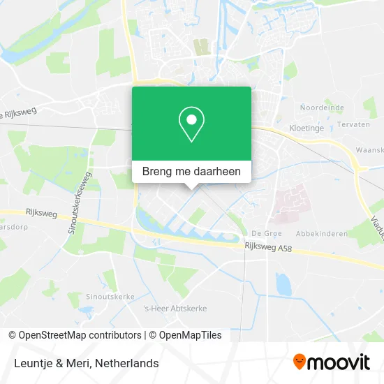 Leuntje & Meri kaart