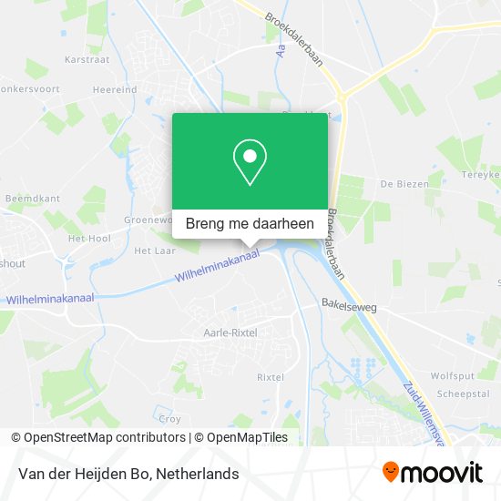 Van der Heijden Bo kaart