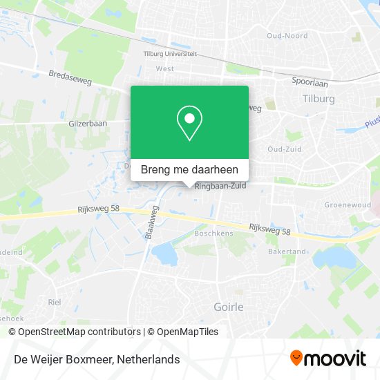 De Weijer Boxmeer kaart