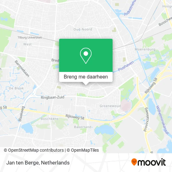 Jan ten Berge kaart