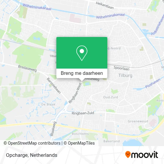 Opcharge kaart