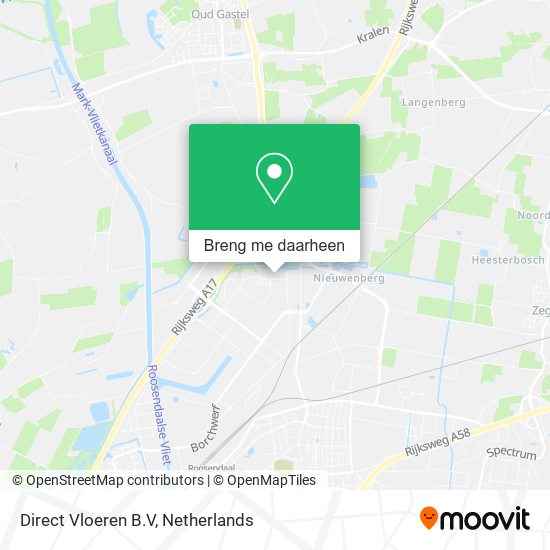Direct Vloeren B.V kaart