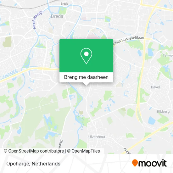 Opcharge kaart