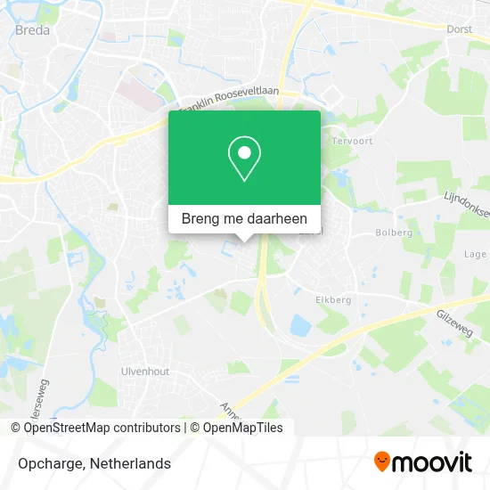 Opcharge kaart