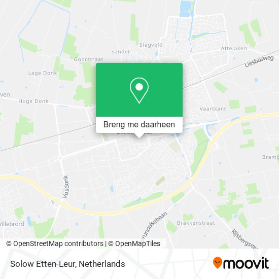 Solow Etten-Leur kaart
