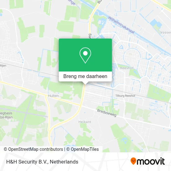 H&H Security B.V. kaart