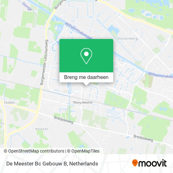 De Meester Bc Gebouw B kaart