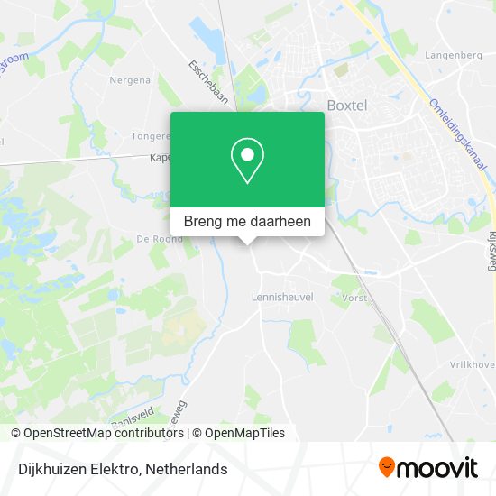 Dijkhuizen Elektro kaart