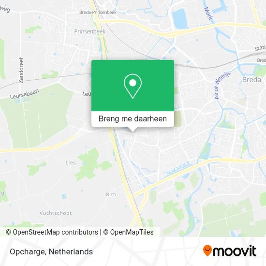Opcharge kaart