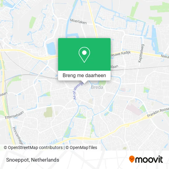 Snoeppot kaart